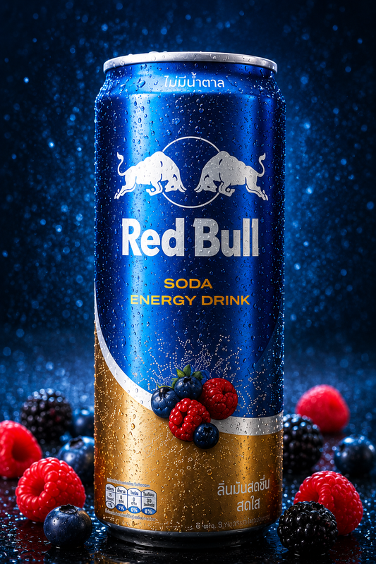 Red Bull Energy Drink Fruits Rouges – Pack de 24